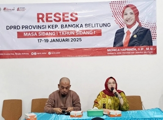 Srikandi Banteng Babel Monica Haprinda Perjuangkan Aspirasi Masyarakat Kota Pangkalpinang