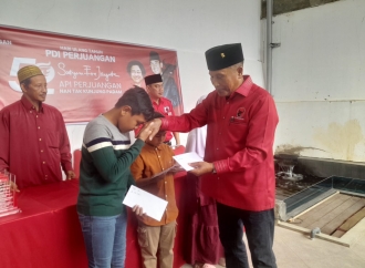 HUT ke-52 PDI Perjuangan, Banteng Samarinda Gelar Aksi Sosial