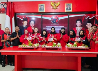 PDI Perjuangan Sulsel Rayakan Ulang Tahun Megawati Soekarnoputri ke 78, Bagikan Tumpeng ke Panti Asuhan dan Lembaga Sosial