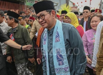 Sambut Imlek, Pramono-Rano Hadiri Festival Bandeng Rawa Belong