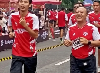 HUT ke-52 PDI Perjuangan, DPC PDI Perjuangan Kabupaten Ngawi Gelar 'Runesia Soekarno Run'  