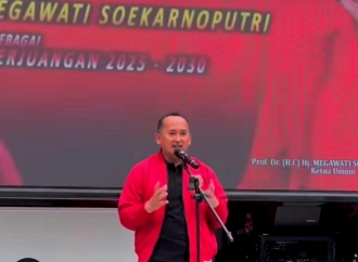 Banteng Banten Gelar Mimbar Bebas Demokrasi & Aksi Tanda Tangan Dukung Megawati Soekarnoputri