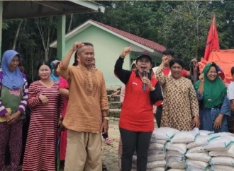 Banteng Lampung Salurkan Bantuan ke Korban Terdampak Banjir di Kecamatan Mesuji Timur