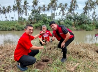 HUT ke-52 PDI Perjuangan, PDI Perjuangan Sulsel Tanam 52 Ribu Pohon