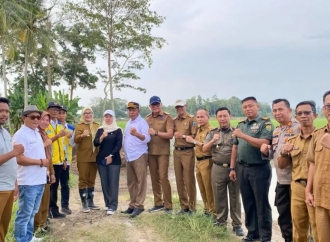 Lesty Putri Utami Periksa Penanganan Banjir di Kecamatan Palas