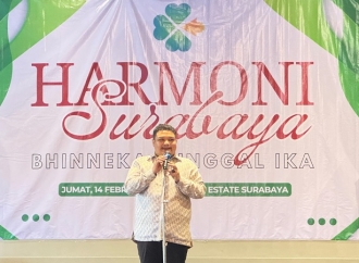 Deklarasi Harmoni Surabaya Wujudkan Bhinneka Tunggal Ika di Hari Kasih Sayang