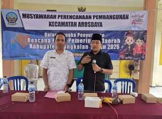 Musrenbang di Kecamatan Arosbaya, Agus Suwito Dorong Penguatan UMKM dan Tata Kelola Desa