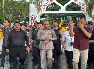 Ketua DPRD Kalteng Arton S Dohong Siap Sampaikan Aspirasi Massa ke Pemerintah Pusat