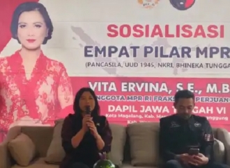 Vita Ervina Gelar Sosialisasi Empat Pilar, Ajak Masyarakat Untuk Patuh dan Sadar Hukum