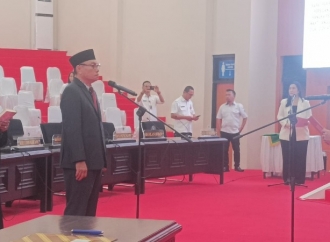 Politisi PDI Perjuangan Syam Panai Resmi Menjabat Sebagai Anggota DPRD Bitung