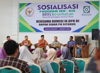 Dr. Sihar Pangihutan Hamonangan Sitorus Gratiskan Pendaftaran BPJS Kesehatan bagi Masyarakat Labuhan Batu