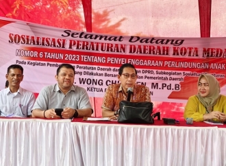 Wong Chun Sen Sosialisasikan Perda No.6 Tahun 2023: Agar Paham Hak dan Perlindungan Anak di Mata Hukum