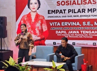 Vita Ervina Ajak Warga Magelang Jaga Persatuan 