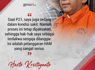 "Saat P21 saya juga sedang dalam kondisi sakit..."