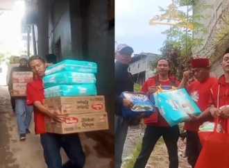 DPRD Jabar Muhammad Jaenudin Salurkan Bantuan Kemanusiaan untuk Korban Banjir Palabuhanratu