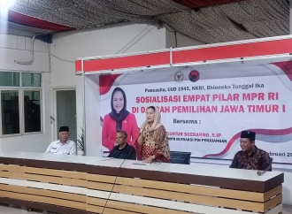 Sosialisasi 4 Pilar, Puti : Pancasila adalah Perilaku dan Jati Diri Masyarakat. 