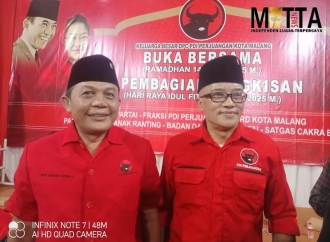 Banteng Kota Malang Bukber dengan Seluruh Kader Sekaligus Pembagian Bingkisan Idulfitri 1446 H