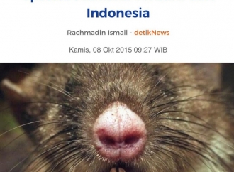 Ganjar Unggah Guyon Temuan Spesies Baru Tikus Berhidung Babi, Sindiran Teror Kepala Babi