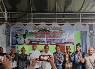 PSU Pilkada Papua, Benhur Tomi Mano Minta Relawan Keerom Bersatu Menangkan BTM-CK