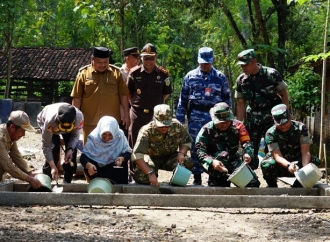 Buka TMMD ke-124, Endah Subekti Kuntariningsih: TMMD Pengejawantahan Nilai-Nilai Luhur Bangsa
