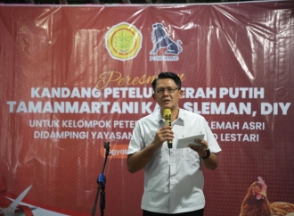 Danang Maharsa Apresiasi Hibah Kandang "Merah Putih"