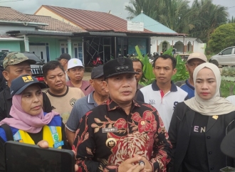 Sujiwo Bersama BWS I Kalimantan dan Anggota DPRD Kubu Raya Pantau Belasan Titik Normalisasi Air