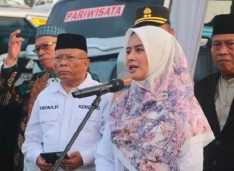 Citra Pitriyami Berangkatkan Ratusan Jemaah Haji Pangandaran