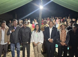 Rapidin Serap Banyak Aspirasi Saat Sosialisasi Empat Pilar di Lumban Dolok