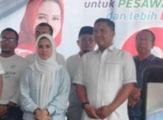 Nanda-Anton Siap Wakafkan Diri untuk Kabupaten Pesawaran
