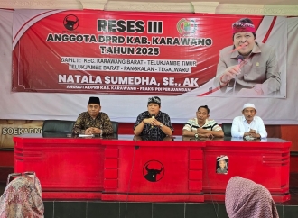 Reses III, Anggota DPRD Karawang Natala Sumedha Serap Aspirasi Masyarakat Dapil 1