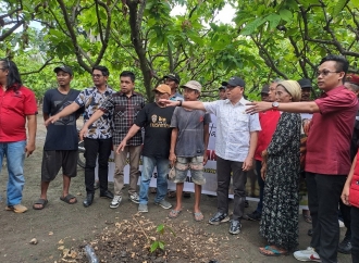 Agus Ambo Djiwa Pastikan Dukungan Pengadaan Bibit Bagi Petani Kakao dan Alpukat di Kayumate Mamuju