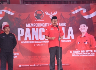 Peringati Hari Lahir Pancasila, PDI Perjuangan Sulsel Gelar Upacara dan Diskusi Kebangsaan