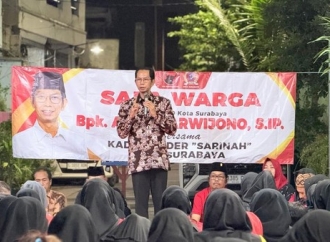Adi Sutarwijono Ajak Ajak Sarinah Kota Surabaya Doakan Megawati Pimpin PDI Perjuangan Lagi