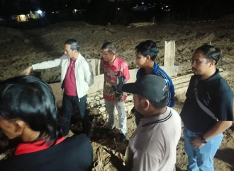 Edi Purwanto Inspeksi Mendadak ke Lokasi Proyek Drainase Kota Jambi yang Dibiayai Dana Loan JICA 