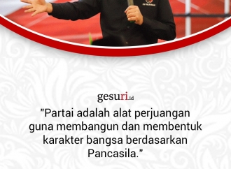 "Partai adalah alat perjuangan..."
