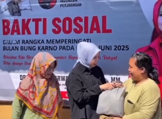 Ineu Purwadewi: Bakti Sosial, Ajaran Bung Karno yang Menempatkan Rakyat Sebagai Pusat Perjuangan