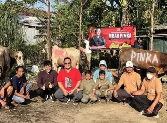 Diah Pikatan Orissa Putri Haprani Berkurban 12 Ekor Sapi di Dapil IV Jateng