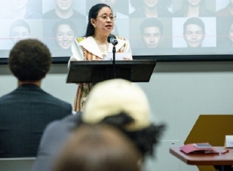 Puan Bicara Isu Keseteraan Gender Hingga Krisis Dunia di Konferensi Internasional, di Kampus CSU Sacramento AS
