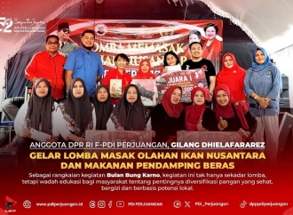 Gilang Dhielafararez Buka Lomba Masak Olahan Nusantara, Memperingati Bulan Bung Karno