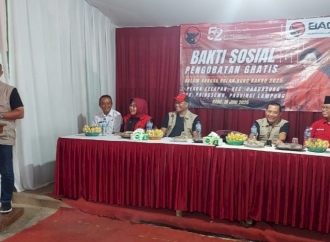 Baguna PDI Perjuangan Gelar Bakti Sosial & Pengobatan Gratis di Pekon Selapan