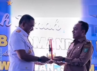 Krisantus Kurniawan Pesankan Pentingnya Kolaborasi Menjaga Wilayah, Saat Hadiri Sertijab Danlantamal XII 
