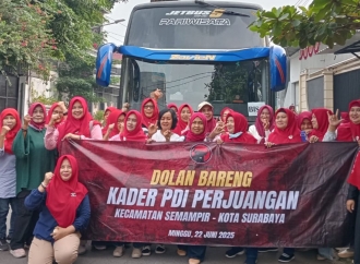 Banteng Perempuan Semampir “Dolan Bareng” dan Doakan  Megawati Soekarnoputri