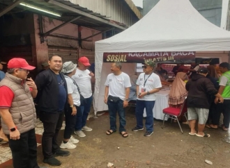 Baguna PDI Perjuangan Gelar Aksi Sosial di Dua Tempat di Jakarta Timur
