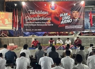 Peringati Haul Bung Karno, Banteng Sleman Gelar Tahilan dan Sarasehan