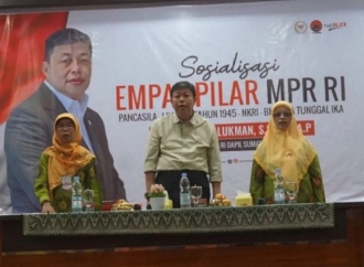 Alex Indra Lukman Sosialisasi 4 Pilar Kebangsaan Bersama Ratusan Kader IPM Se-Kota Padang