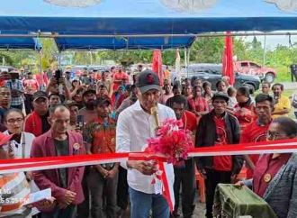 BTM Resmikan Posko Pemenangan di Kabupaten Jayapura