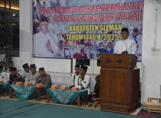 Danang Minta Jemaah Haji Asal Sleman Tebar Manfaat yang Baik