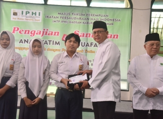 Danang Gandeng MTP IPHI Santuni Anak yatim dan Dhuafa