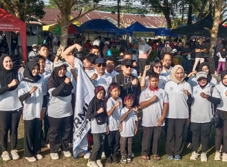 Sujiwo Lepas Kontingen KORMI Kubu Raya di Ajang Nasional di Lombok