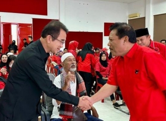 Rudianto Tjen Gelorakan Semangat Banteng Pangkalpinang Untuk Kemenangan Telak Udin-Dessy 